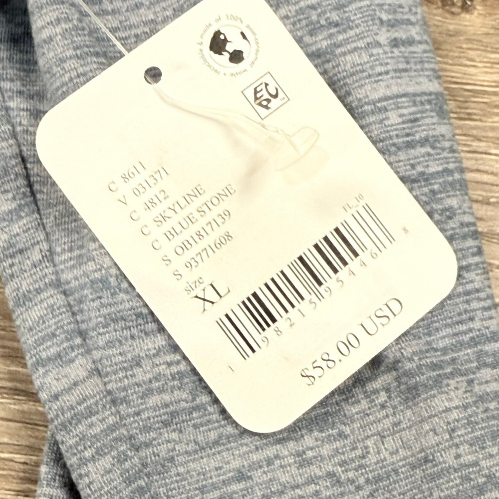 FP Free People Movement Right on the Run Long Sleeve Layer Blue Stone  XLL NWT - Picture 10 of 16